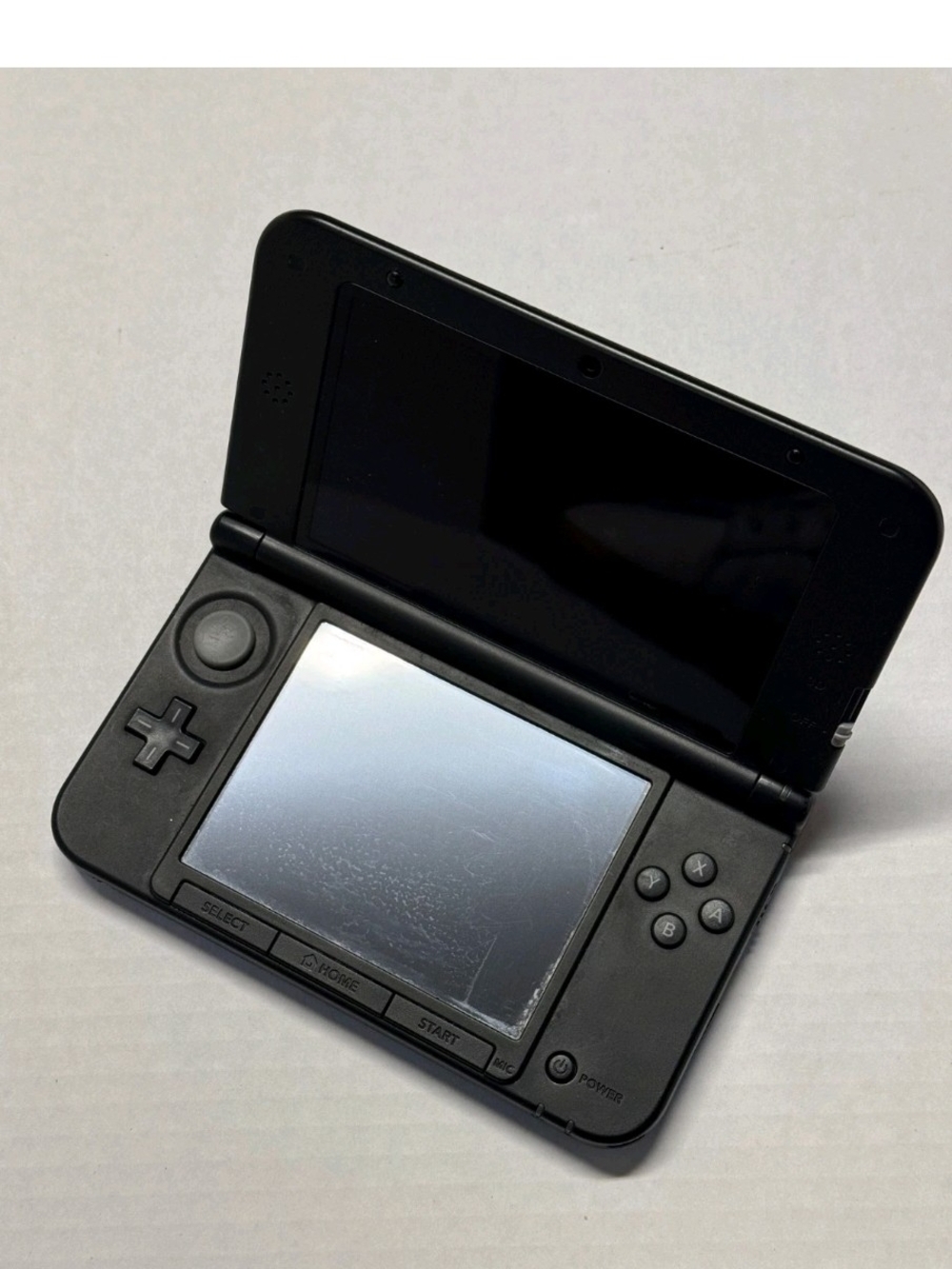 Nintendo Black 3DS XL Dual-Screen Handheld Console Blue And Black